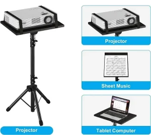 Portable projector stand tripod-5