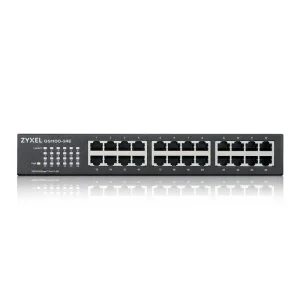 Zyxel Switch 24-Port Gigabit Ethernet Unmanaged,