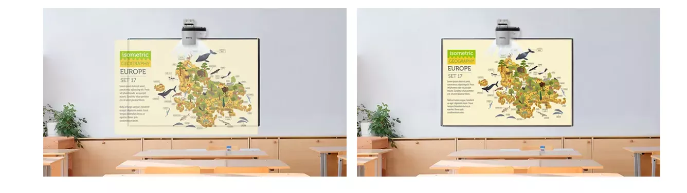 Projector BENQ MW855UST+ 3500lms WXGA Ultra short-throw