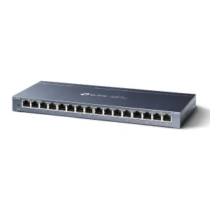 operations with the TL-SG116 Desktop Switch. This switch offers a simple solution to enhance the speed
