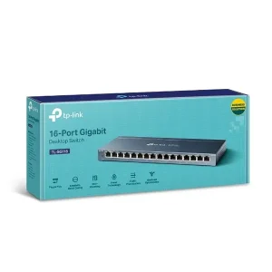 TP-Link TL-SG116 16-Port Gigabit Desktop Switch,