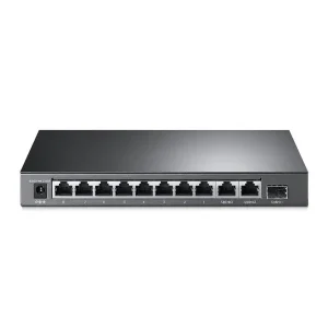 Tp-Link, TL-SL1311MP 8-Port 10100Mbps + 3-Port Gigabit Desktop Switch with 8-Port PoE+_